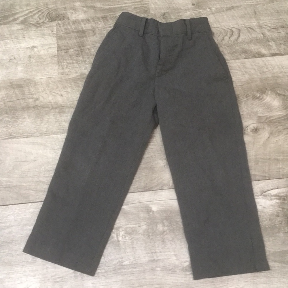 Boys size 4 gray dress pant